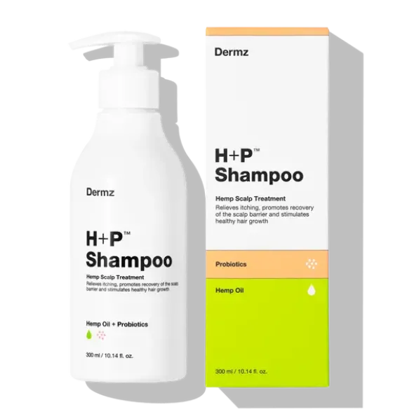 Dermz, H+P Shampoo, oczyszczający szampon dla skóry wrażliwej, 300 ml