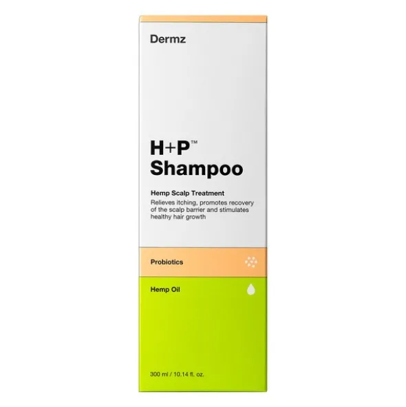Dermz, H+P Shampoo, oczyszczający szampon dla skóry wrażliwej, 300 ml