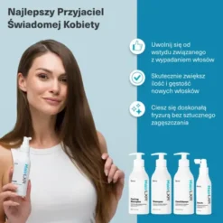 Dermz Laboratories HairLXR Haircare Set, zestaw 4-stopniowy do kompleksowej terapii przeciw wypadaniu włosów