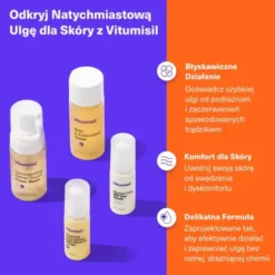 Dermz Laboratories Vitumisil Anti-Acne Set, pianka, 100 ml +toner, 150 ml, krem na dzień, 50 ml + krem na noc, 50 ml