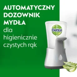 Dettol, antybakteryjne, mydło w płynie aloe vera, bezdotykowy aplikator, 250 ml