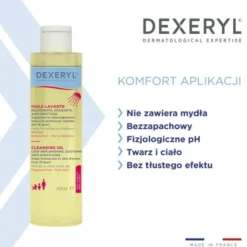 Dexeryl Cleansing Oil, olejek oczyszczający, 200 ml