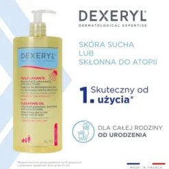 Dexeryl Cleansing, olejek do mycia, 1000 ml