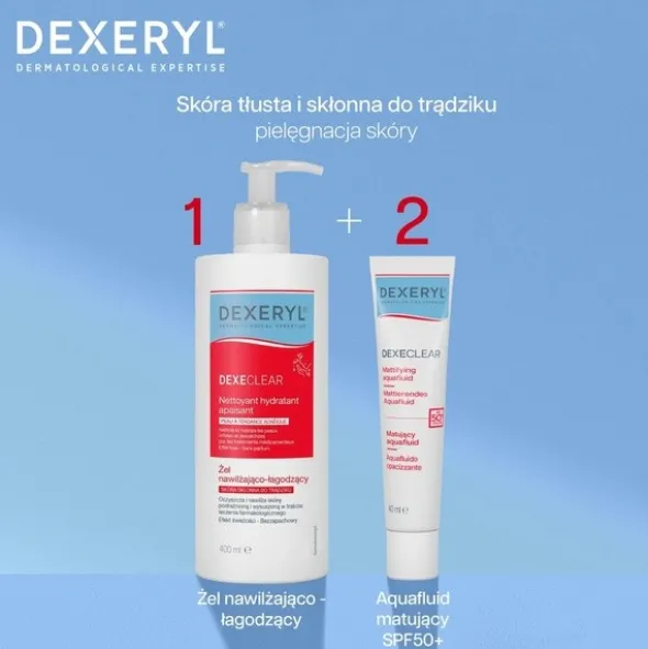 Dexeryl Dexeclear, żel nawilżająco-łagodzący, 200 ml