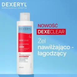 Dexeryl Dexeclear, żel nawilżająco-łagodzący, 200 ml