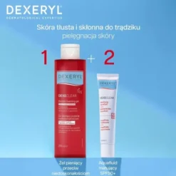Dexeryl Dexeclear, żel pieniący przeciw niedoskonałościom, 200 ml