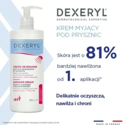 Dexeryl Shower, krem pod prysznic, 500 ml