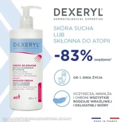 Dexeryl Shower, krem pod prysznic, 500 ml
