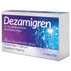Dezamigren, 12,5 mg, tabletki powlekane, 6 szt.
