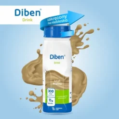 Diben Drink, płyn o smaku pralinowym, 4 x 200 ml