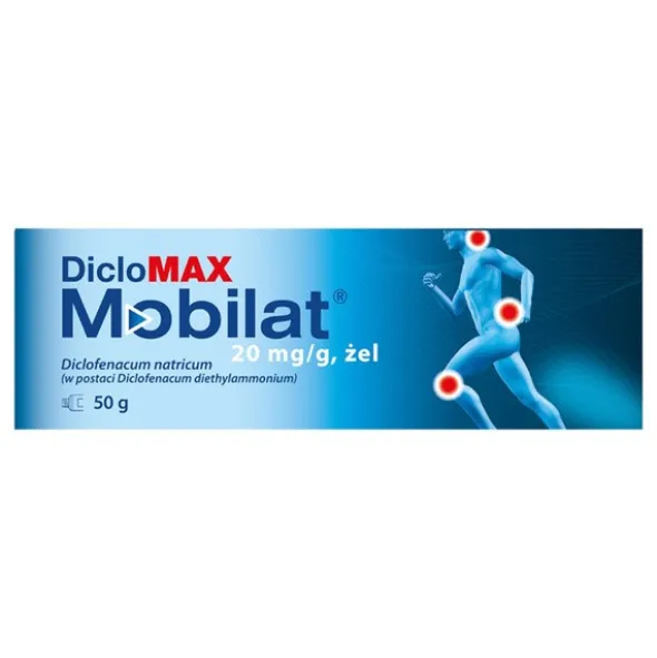 DicloMAX Mobilat, 23,2 mg/g, żel, 50 g