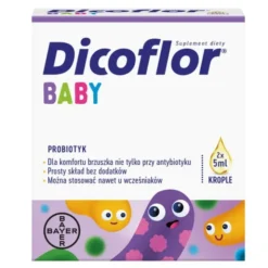Dicoflor Baby, krople, 5 ml x 2 opakowania