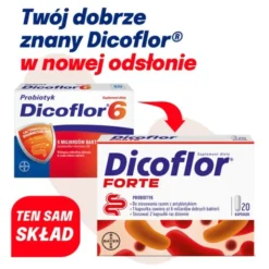 Dicoflor Forte, kapsułki, 20 szt.