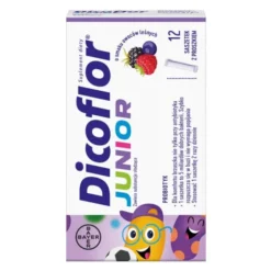 Dicoflor Junior, proszek w saszetkach, 12 szt.