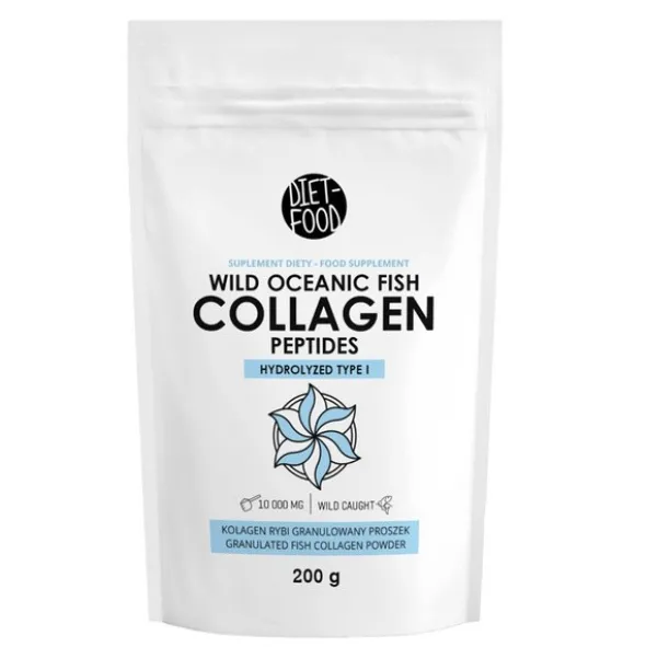 Diet-Food, Kolagen rybny, proszek, 200 g