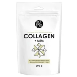 Diet-Food, Kolagen wołowy + MSM, proszek, 200 g