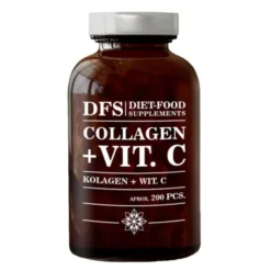 Diet-Food Supplements Collagen + Vit. C, kapsułki, 200 szt.