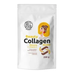Diet-Food Women Beauty Collagen Shake Banana, proszek, 200 g