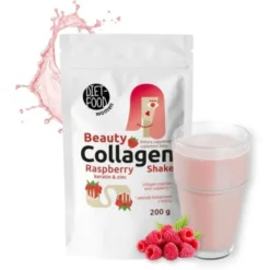 Diet-Food Women Beauty Collagen Shake Raspberry, proszek, 200 g