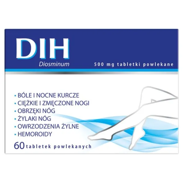 DIH, 500 mg, tabletki powlekane, 60 szt.