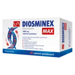 Diosminex Max, 1000 mg, tabletki powlekane, 60 szt