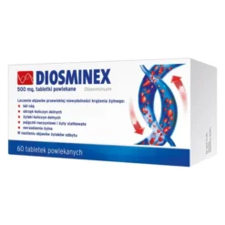 Diosminex, 500 mg, tabletki powlekane, 60 szt.