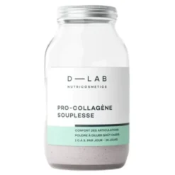 D-LAB Pro Collagene Souplesse, proszek, smak czarna porzeczka, 185,2 g