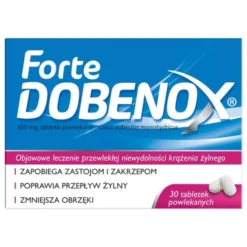 Dobenox Forte, 500 mg, tabletki powlekane, 30 szt.