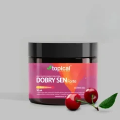 Dobry Sen Forte, żelki konopno-ziołowe z melatoniną, smak wiśniowy, 30 szt.
