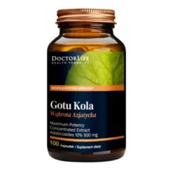 Doctor Life Gotu Kola, kapsułki, 100 szt.