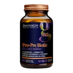 DoctorLife Pro + Pre Biotic dla całej Rodziny, kapsułki, 90 szt.
