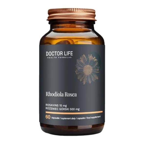 Doctor Life Rhodiola Rosea, kapsułki, 60 szt.