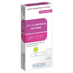 Domowe Laboratorium, Test pH pochwy, diagnostyka infekcji, 2 szt.