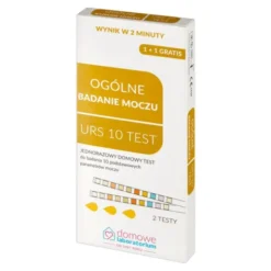 Domowe Laboratorium, URS10, test do ogólnego badania moczu, 2 szt.