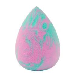 Donegal Blending Sponge, gąbka do makijażu, marmurek różowo-niebieski, 1 szt.