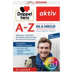 Doppelherz Aktiv A-Z Dla Niego, tabletki, 30 szt.