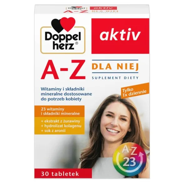 Doppelherz Aktiv A-Z Dla Niej, tabletki, 30 szt.