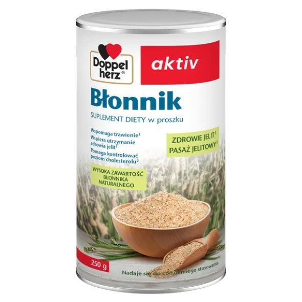 Doppelherz Aktiv Błonnik, proszek, 250 g