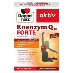 Doppelherz aktiv Koenzym Q10 Forte, kapsułki, 60 szt.
