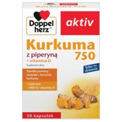 Doppelherz aktiv Kurkuma 750, kapsułki, 30 szt.