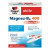 Doppelherz aktiv Magnez-B6 UltraFAST 400, granulki musujące w saszetkach, 20 szt.