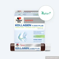 Doppelherz system Kollagen 11.000 PLUS, płyn, ampułki, 30 szt. x 25 ml