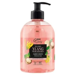 DOZ Daily, mydło płynie, Ylang Ylang Makadamia, 490 ml