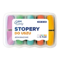 DOZ Daily Stopery do uszu, 5 par