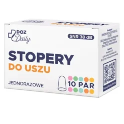 DOZ Daily Stopery do uszu, 10 par