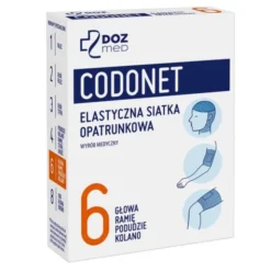 DOZ Med Codonet 6, siatka elastyczna opatrunkowa, na głowę, ramię, podudzie i kolano, 1 szt.