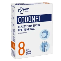 DOZ Med Codonet 8, siatka elastyczna opatrunkowa, na głowę, udo i biodro, 1 szt.