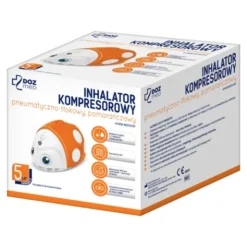 DOZ Med Inhalator Kompresorowy, pneumatyczno-tłokowy, Biedronka, 1 szt.