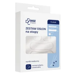 DOZ Med, zestaw osłon na stopy, 6 szt.