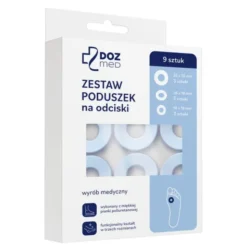 DOZ Med, zestaw poduszek na odciski, 9 szt.